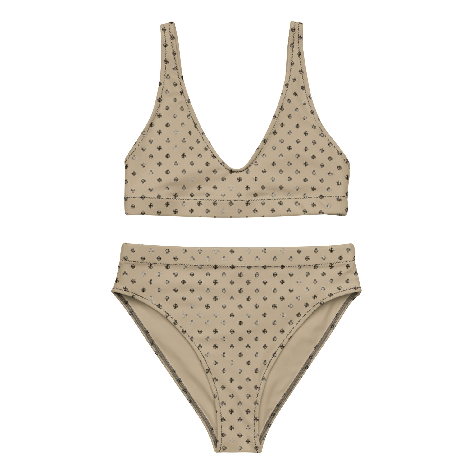 Bikini taille haute Sable Prestige modèle Veloura