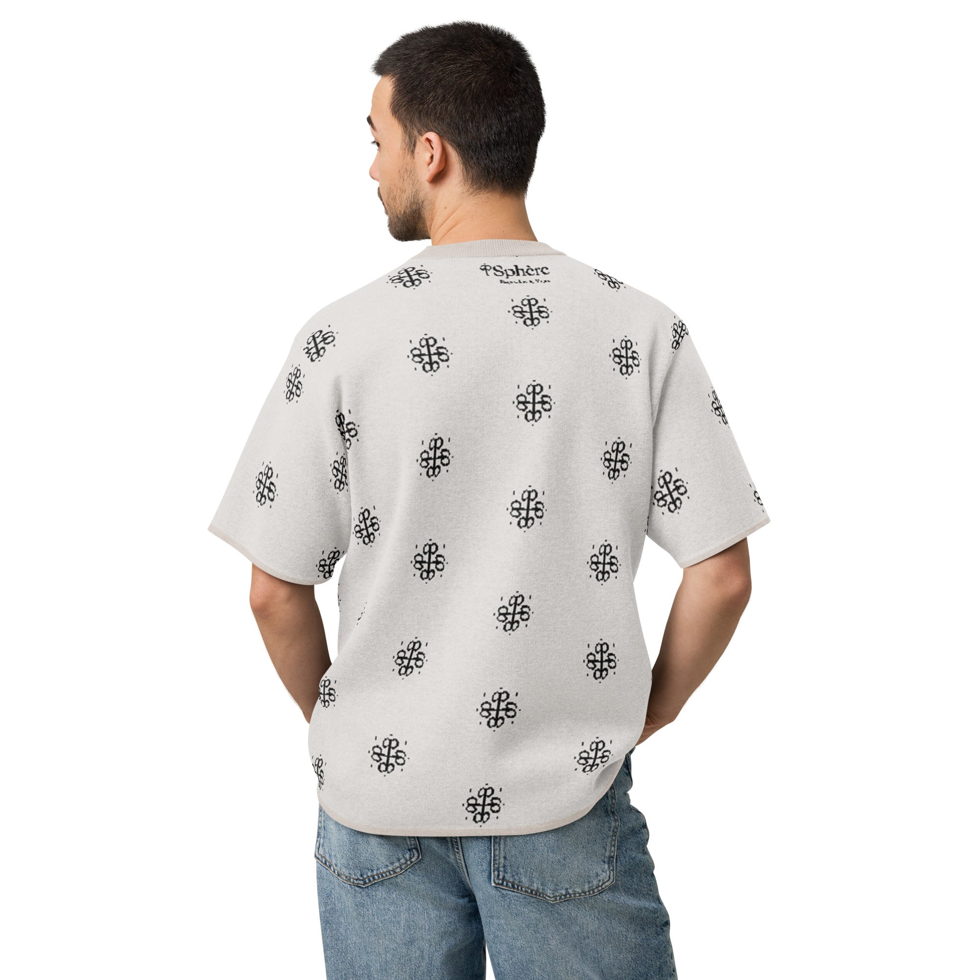 Calcaire Knitted T-Shirt model Lioré