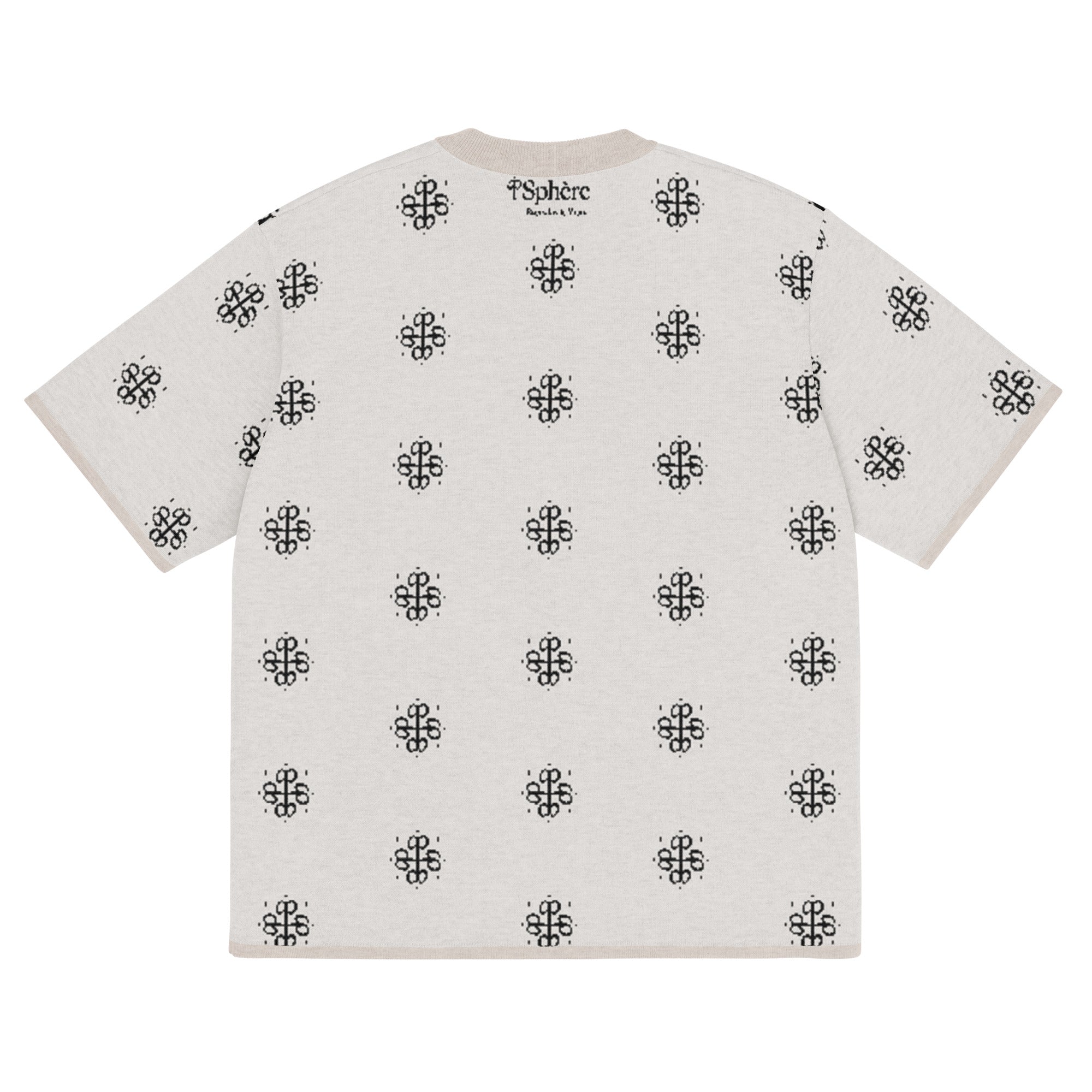 Calcaire Knitted T-Shirt model Lioré