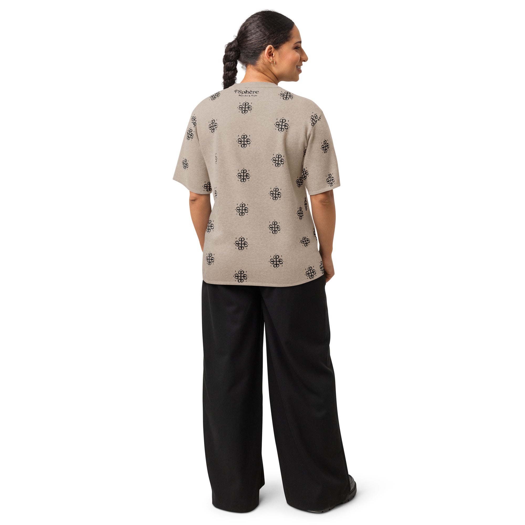 Canelune Knitted T-Shirt model Liora