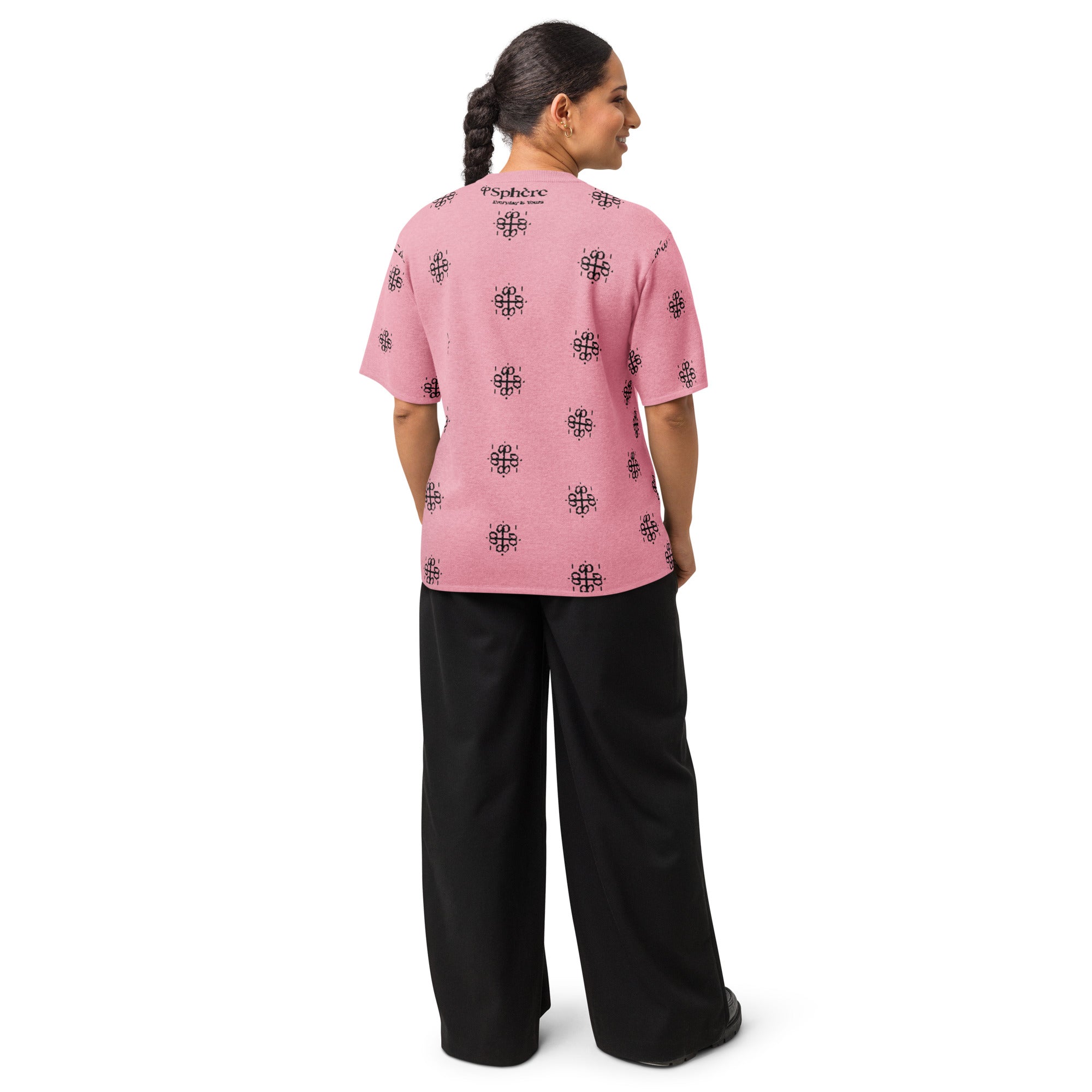 Roséline Knitted T-Shirt model Liora