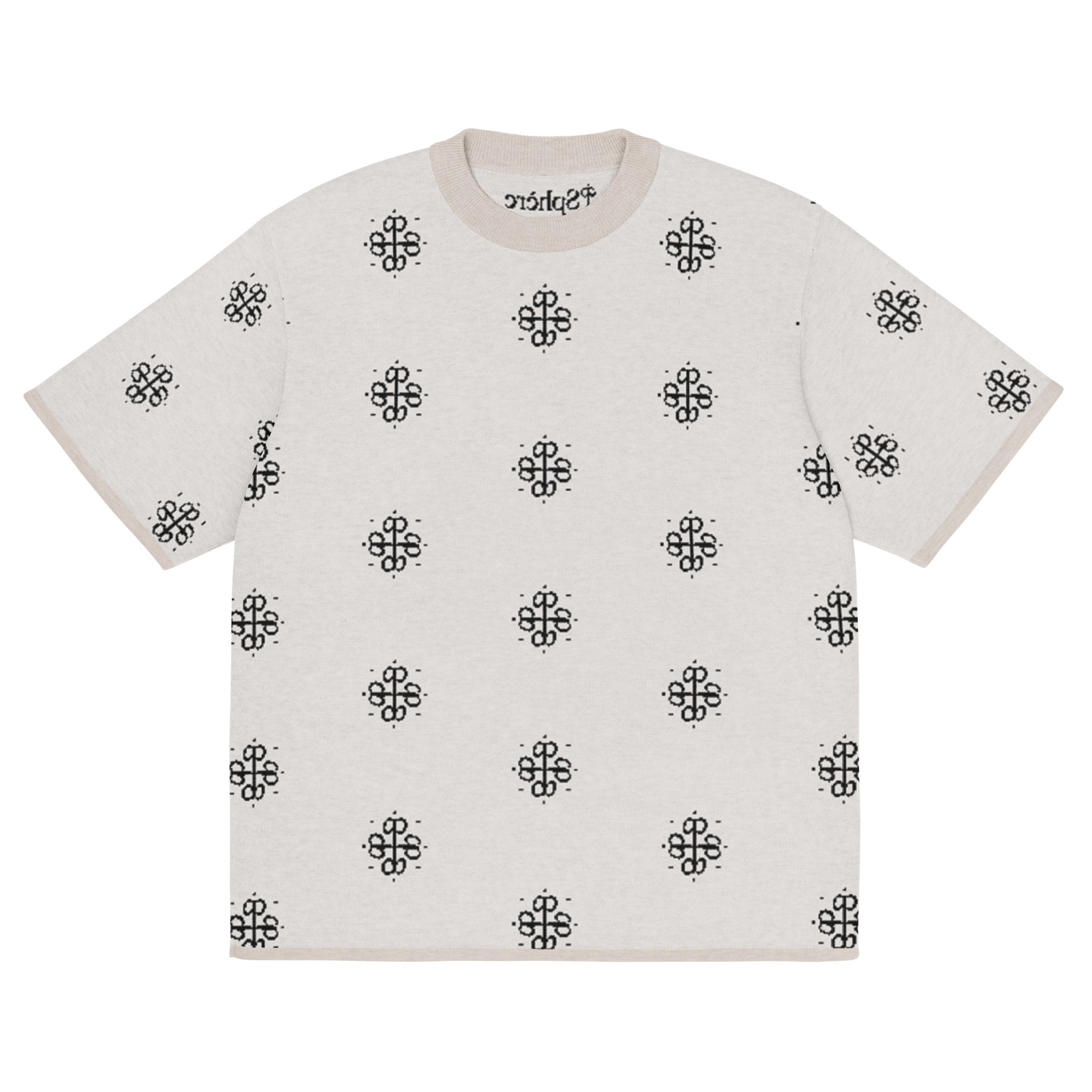 Calcaire Knitted T-Shirt model Lioré