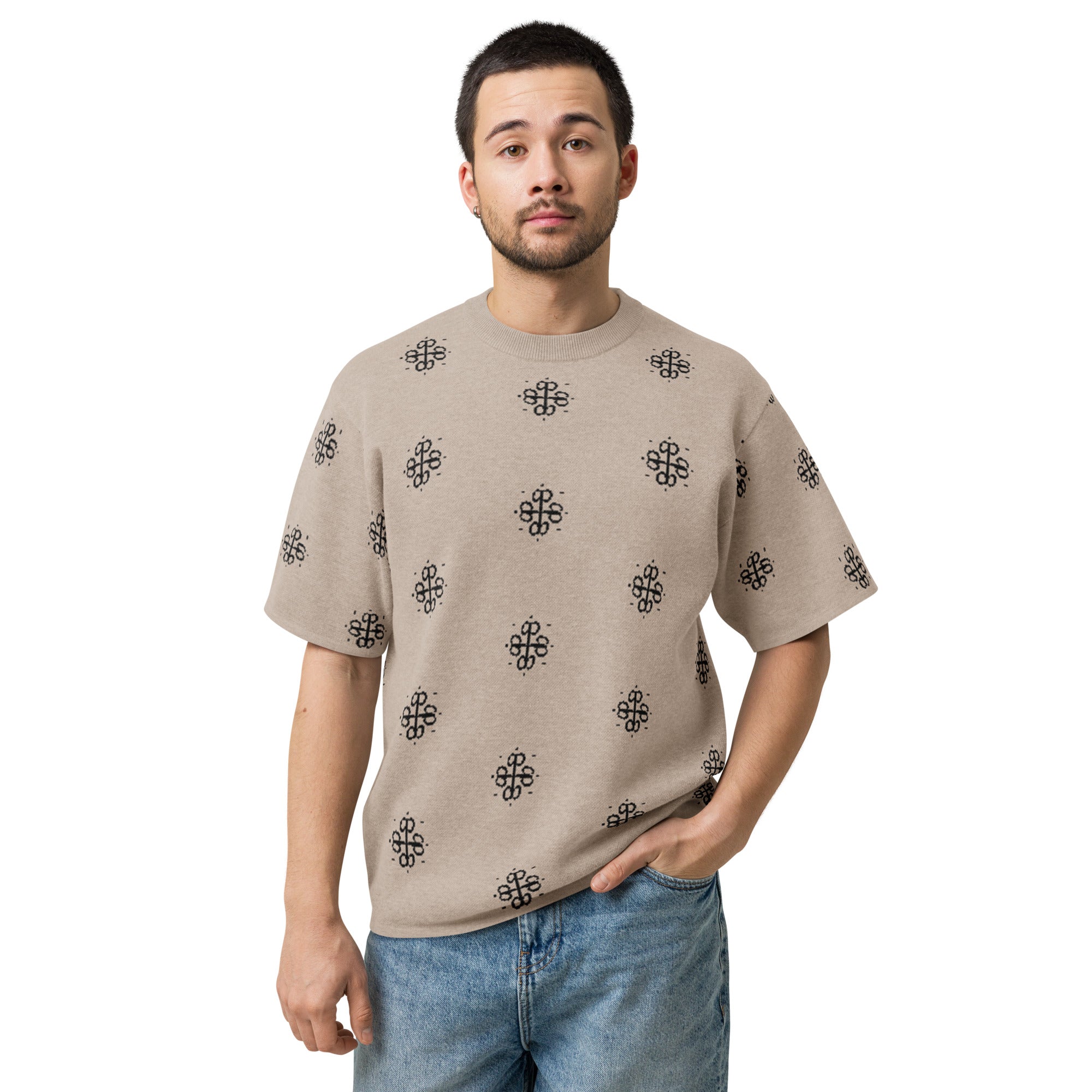 Canelune Knitted T-Shirt model Lioré