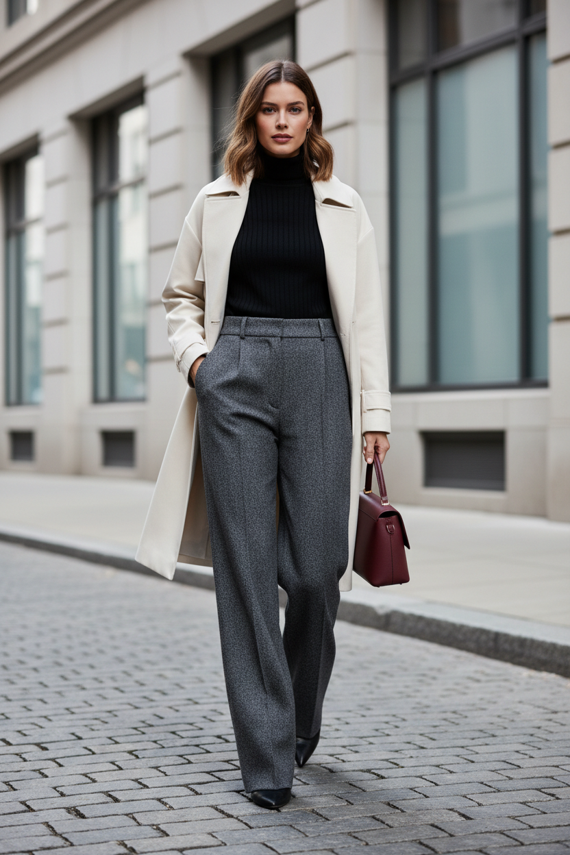 winter luxury style females pants on women